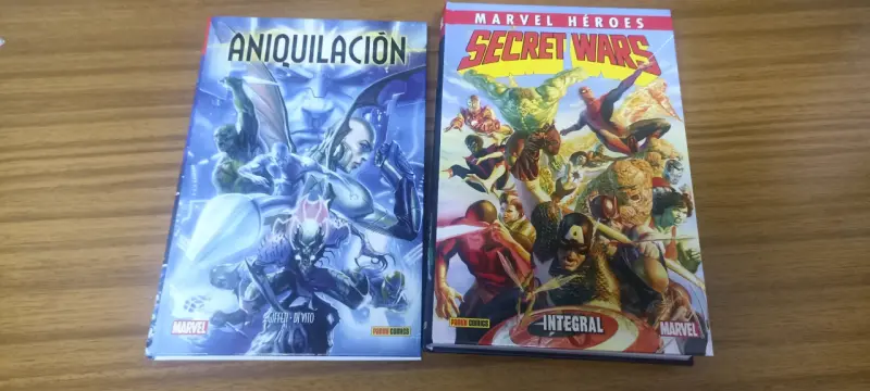 Cómics Marvel Aniquilación y Secret Wars - 1