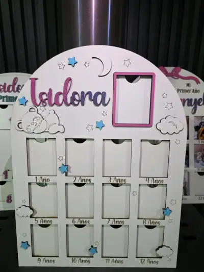 Cuadro de fotos infantil personalizado - miniatura 1