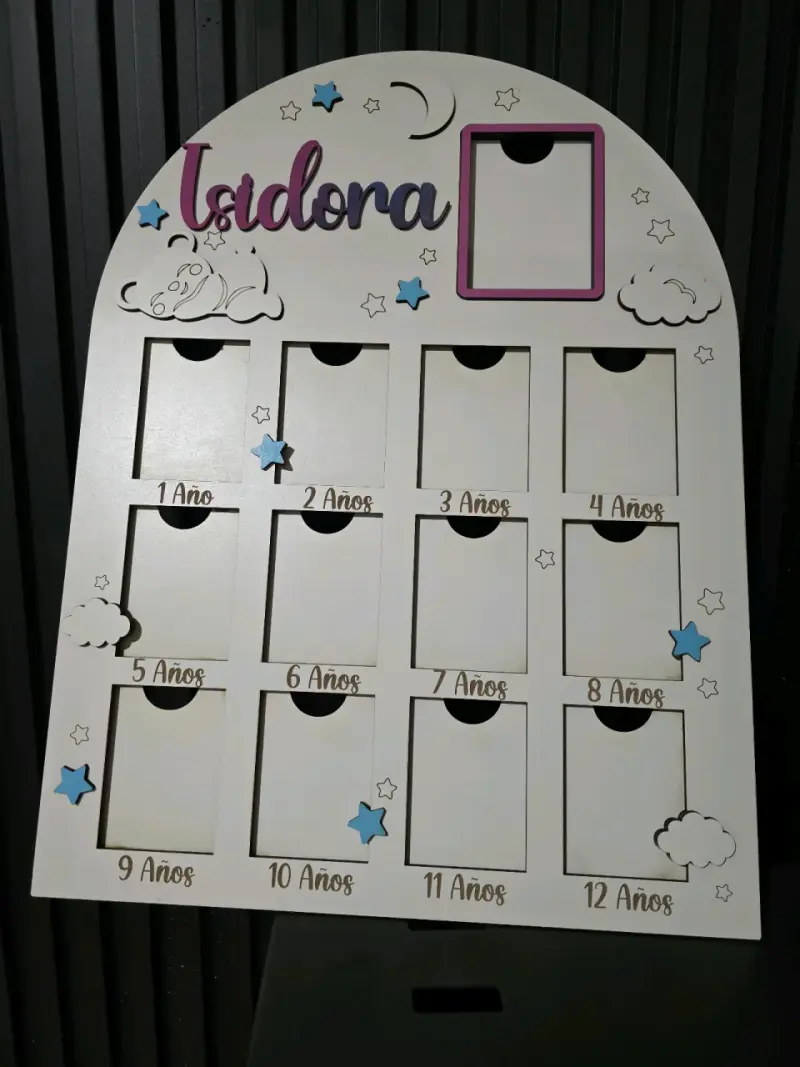 Cuadro de fotos infantil personalizado - 2