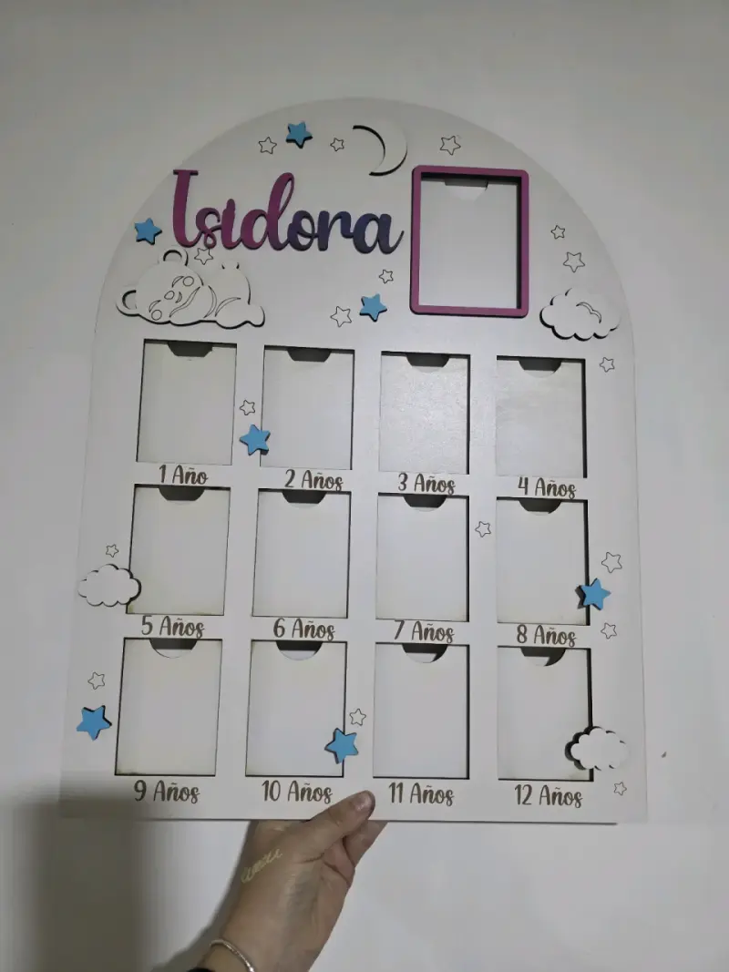 Cuadro de fotos infantil personalizado - 5