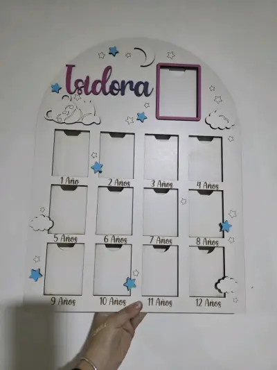 Cuadro de fotos infantil personalizado - miniatura 5