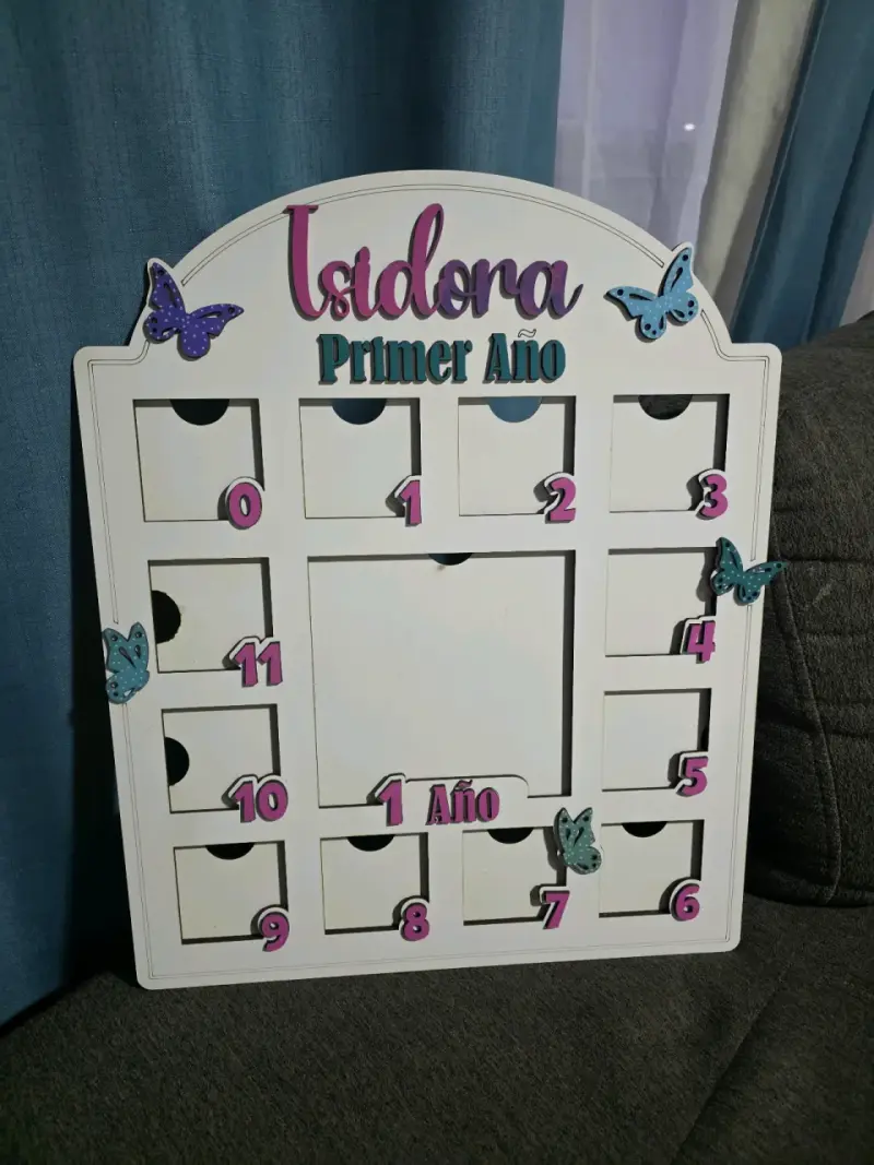 Cuadro de fotos infantil personalizado - 6