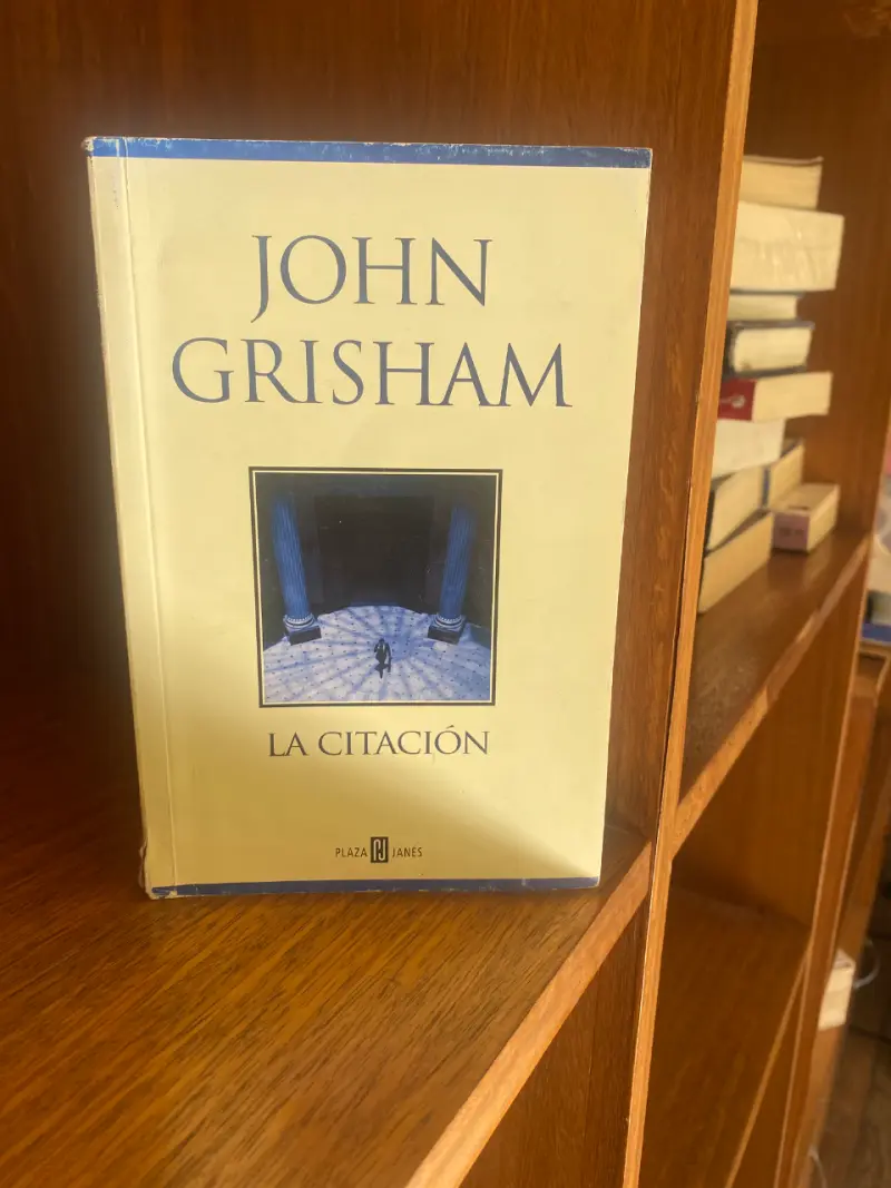 Libro 'La Citación' de John Grisham
