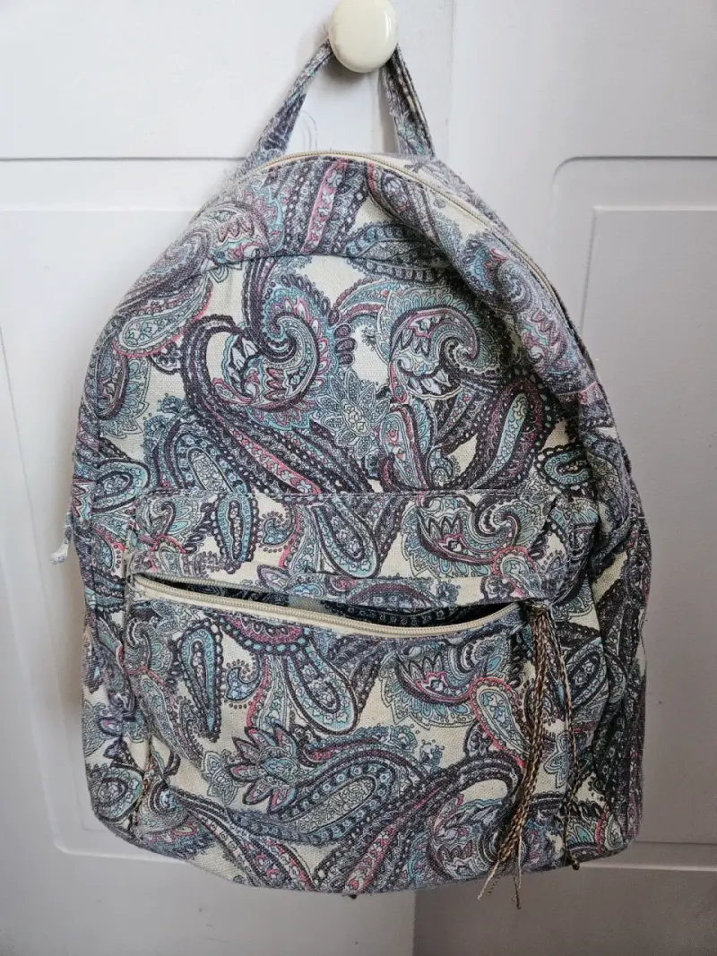 Mochila estampado paisley - 1