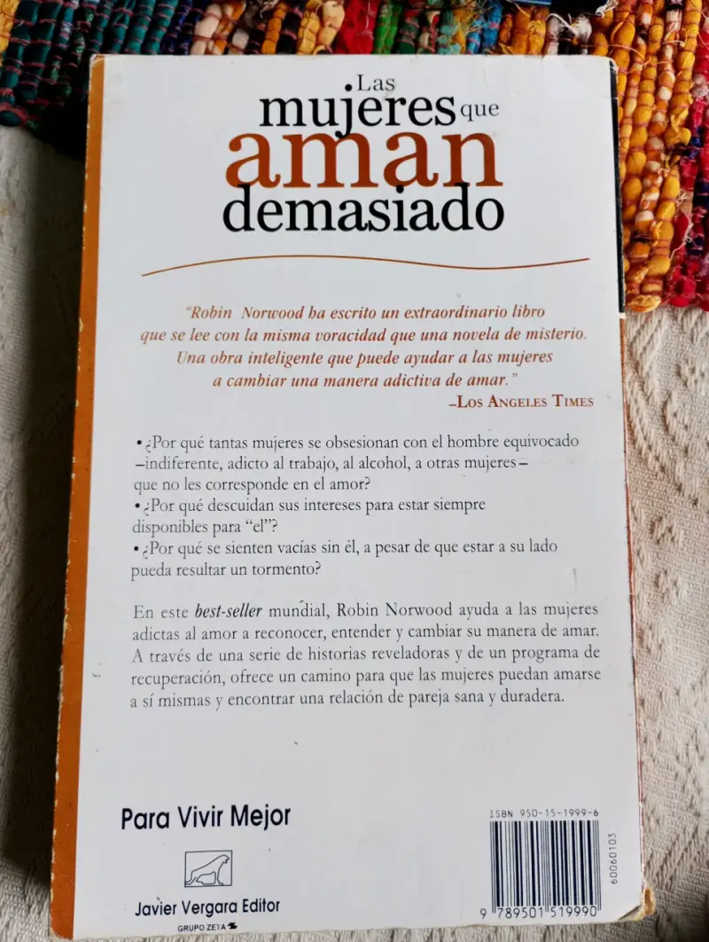 Libro 'Las mujeres que aman demasiado' - 2