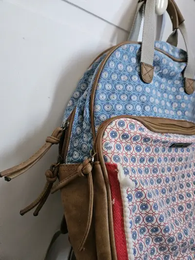 Mochila estampada multicolor - miniatura 2
