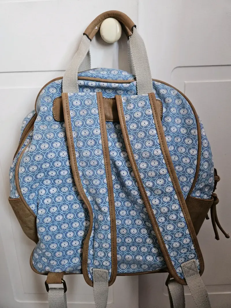 Mochila estampada multicolor - 3