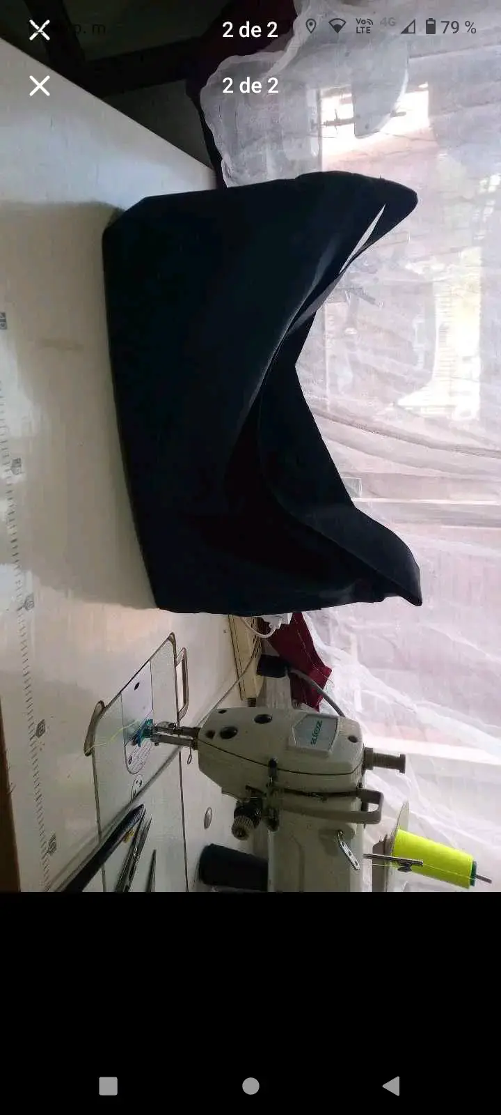 Bolso de hombro azul oscuro - 2