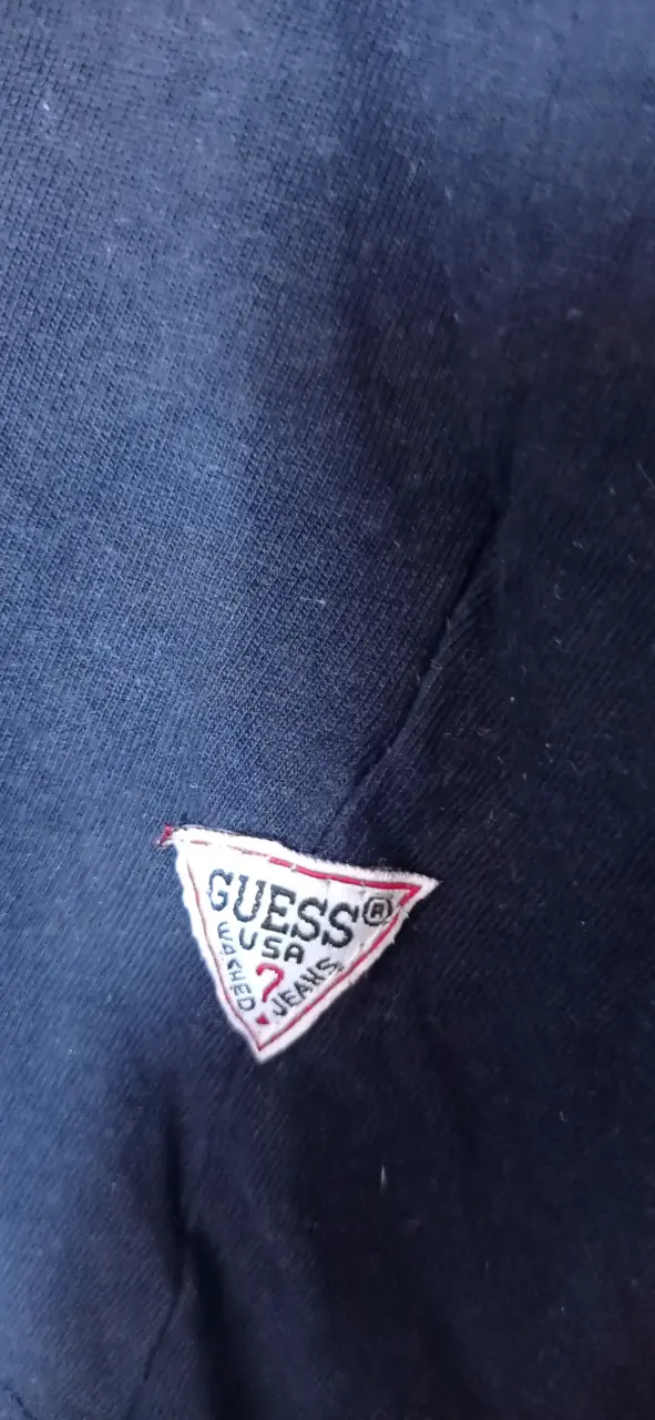 Polera GUESS azul talla M - 4