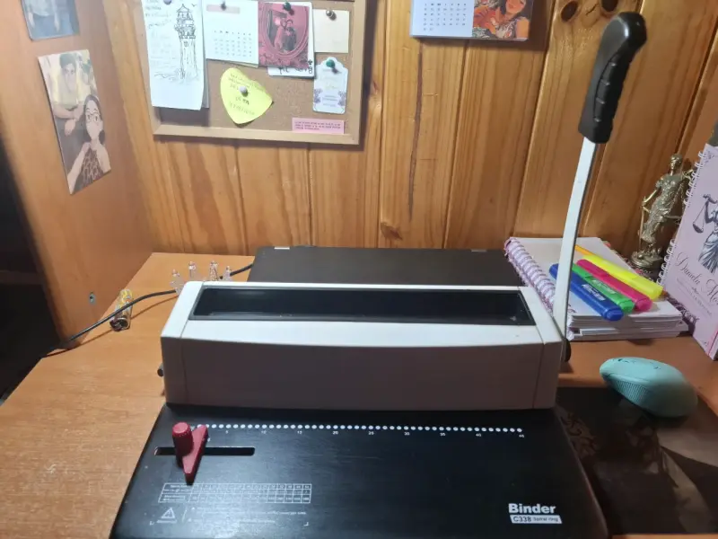 Encuadernadora Binder C338
