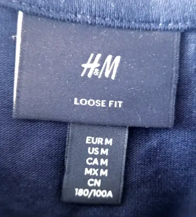Polera azul básica talla M - miniatura 3