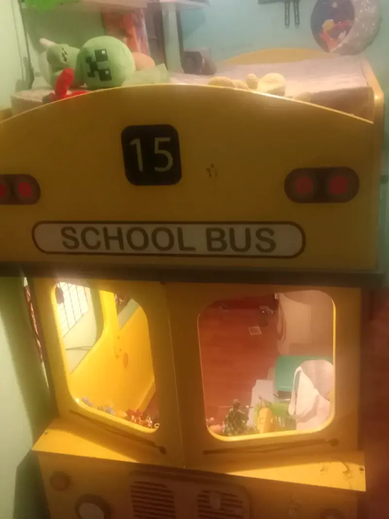 Cama temática bus escolar - 2