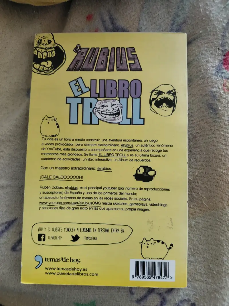 Libro El Libro Troll de Rubius - 2