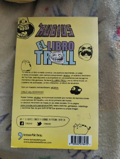 Libro El Libro Troll de Rubius - miniatura 2