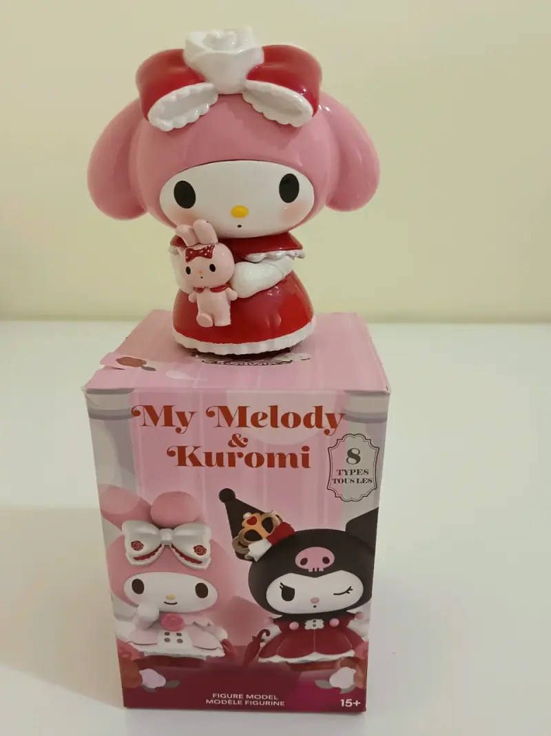 Figura My Melody y Kuromi - 1