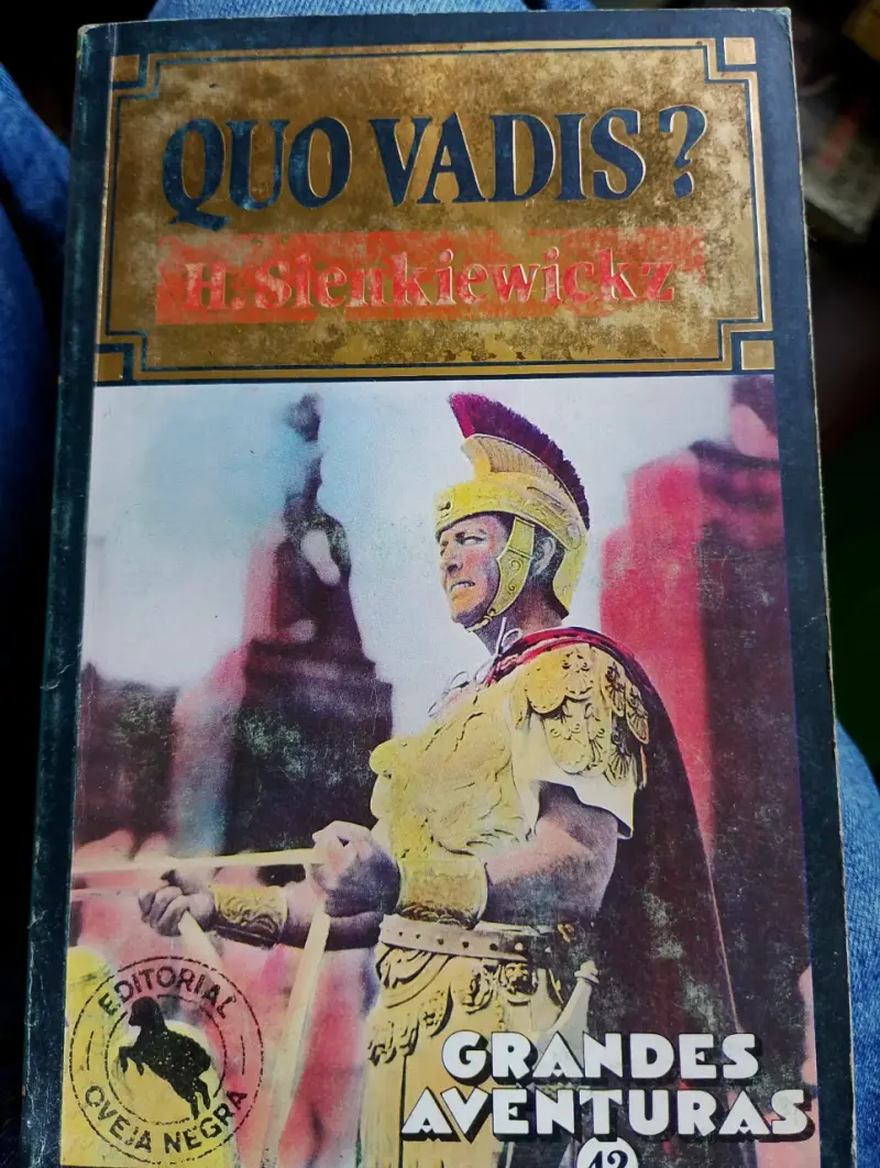 Libro Quo Vadis? H. Sienkiewicz