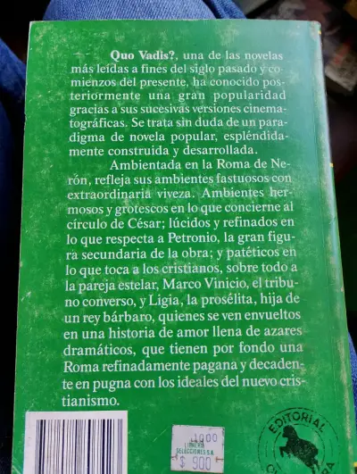 Libro Quo Vadis? H. Sienkiewicz - miniatura 2