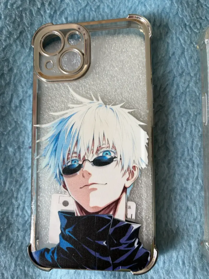 Fundas de celular anime- Satoru Gojo y SpyXfamily - 2