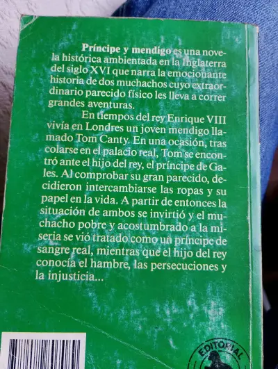 Libro Príncipe y Mendigo - miniatura 2