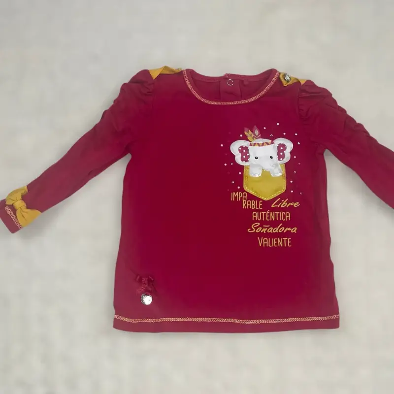 Polera 12m limonada - 1
