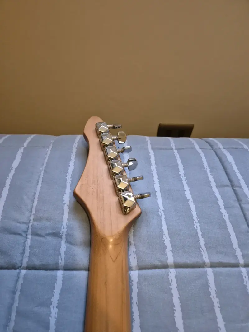 Guitarra eléctrica Aria Pro II Stratocaster verde - 6