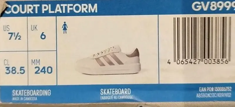 Zapatillas Adidas blancas - 4