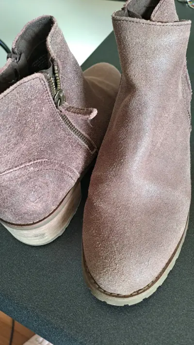 Botines de gamuza marrón - miniatura 2