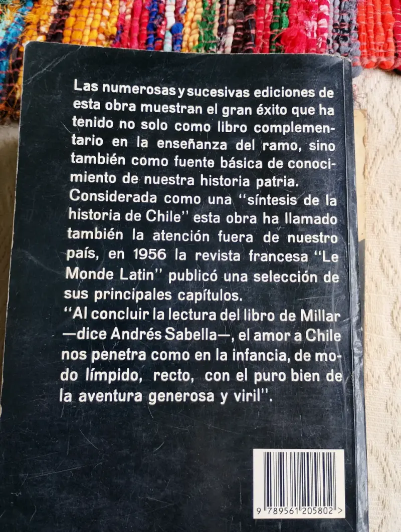 Historia de Chile por Walterio Millar - 2