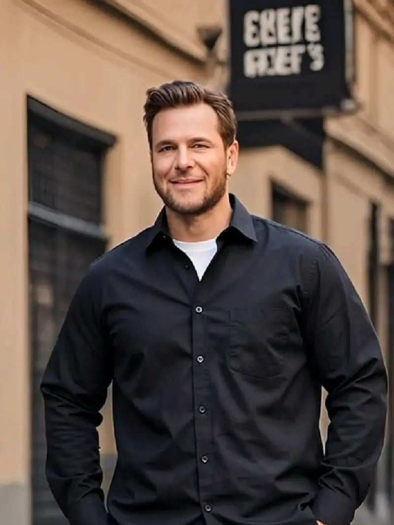 Blazer negro elegante - 2