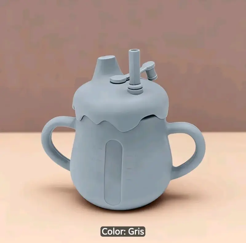 Vaso entrenador gris