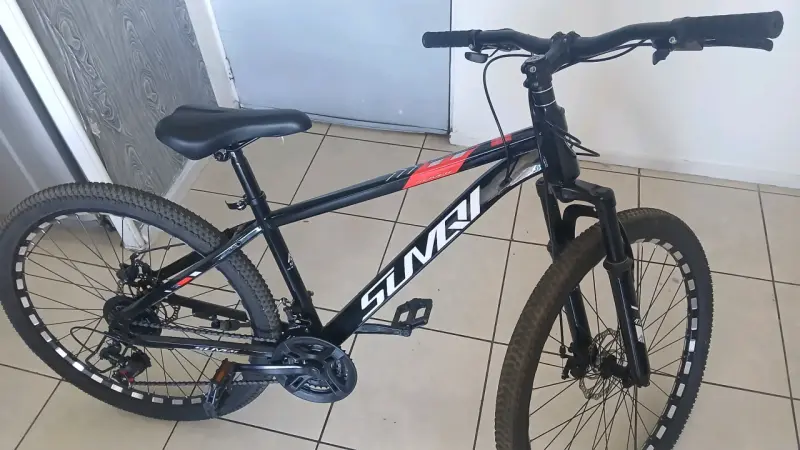 Bicicleta montaña negra - 2