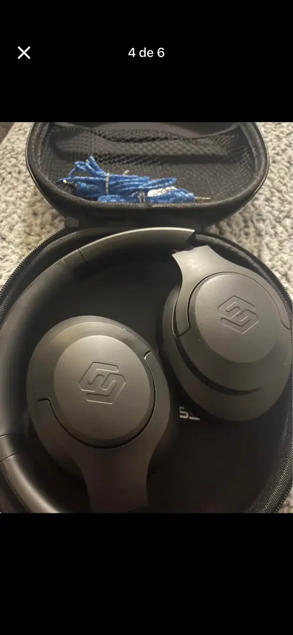 Auriculares sleve inalámbricos negros - 3