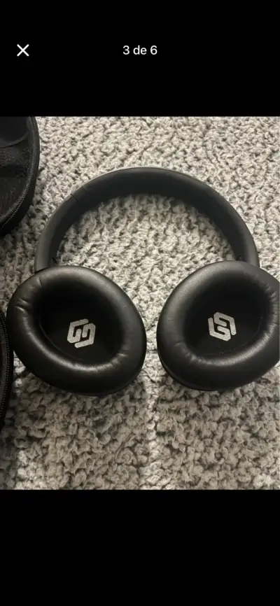 Auriculares sleve inalámbricos negros - miniatura 4