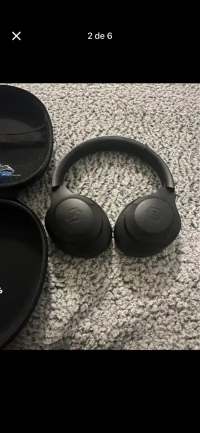 Auriculares sleve inalámbricos negros - miniatura 5