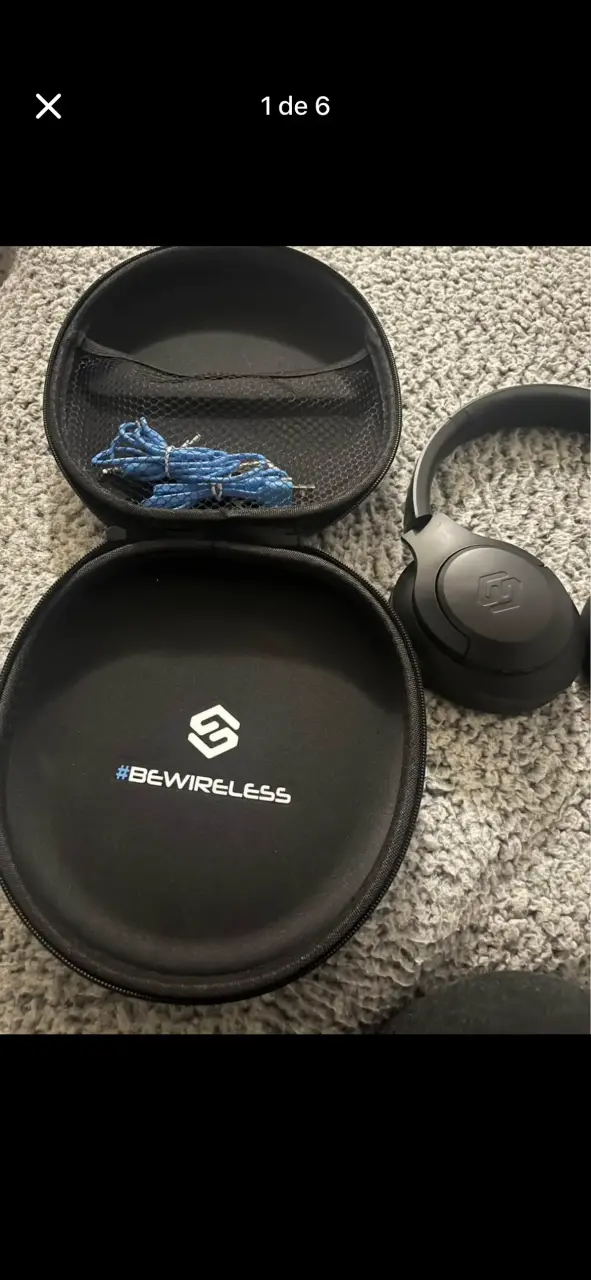 Auriculares sleve inalámbricos negros - 6