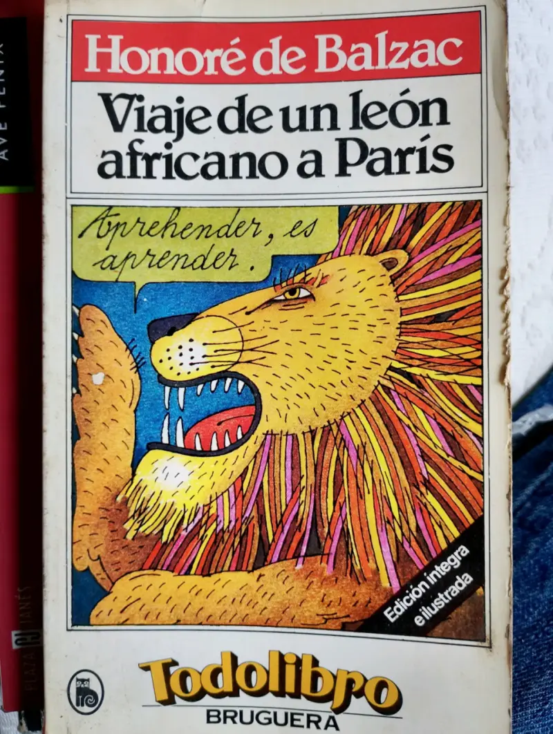 Libro Viaje de un león africano
