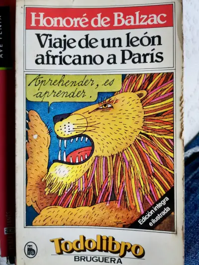 Libro Viaje de un león africano - miniatura 1