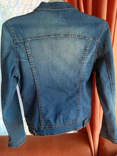 Chaquetas de mezclilla azul - miniatura 3