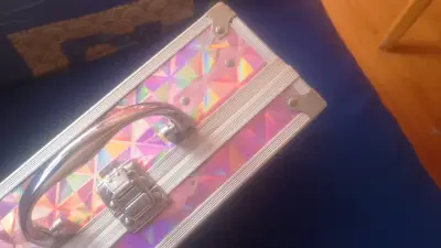 Minimaletín portamaquillaje Rosa - miniatura 3