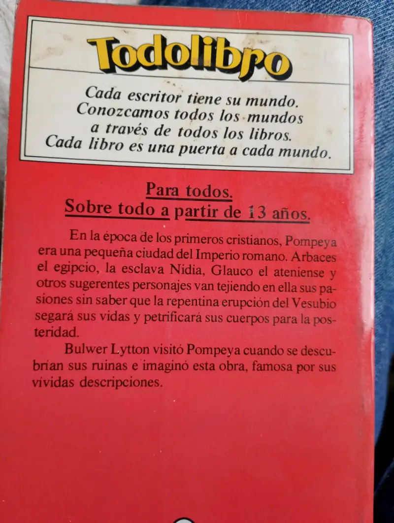 Libro 'Los últimos días de Pompeya' - 2