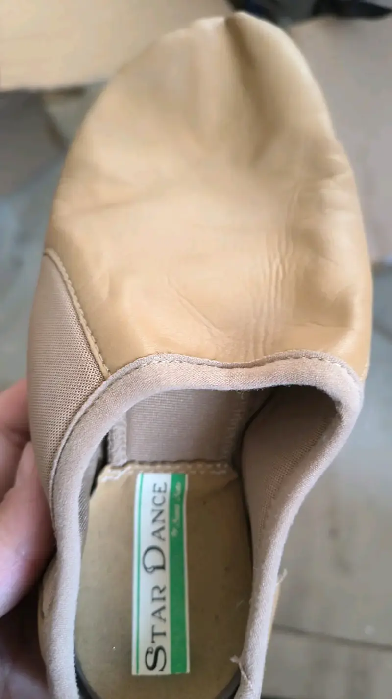 Zapatos de danza beige - 4