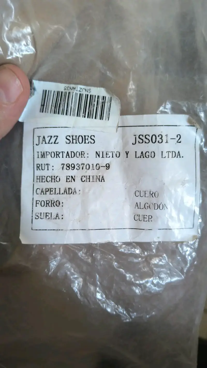 Zapatos de danza beige - 5