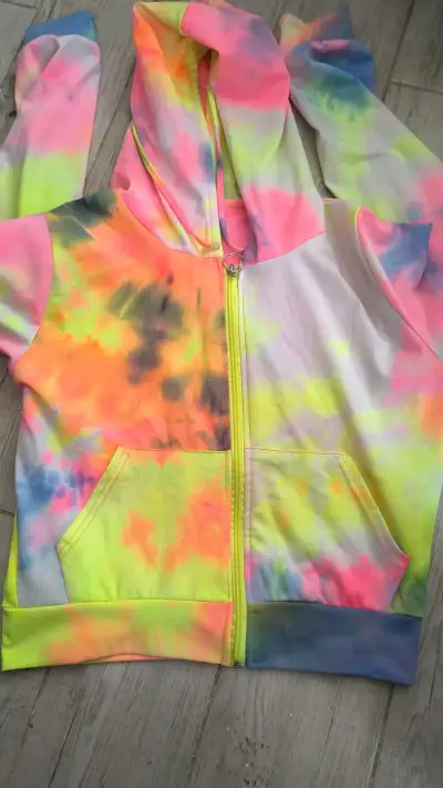 Polerón tie-dye colores vivos - miniatura 2