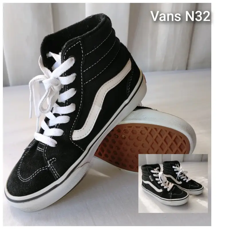 Zapatillas negras Vans N32 - 1