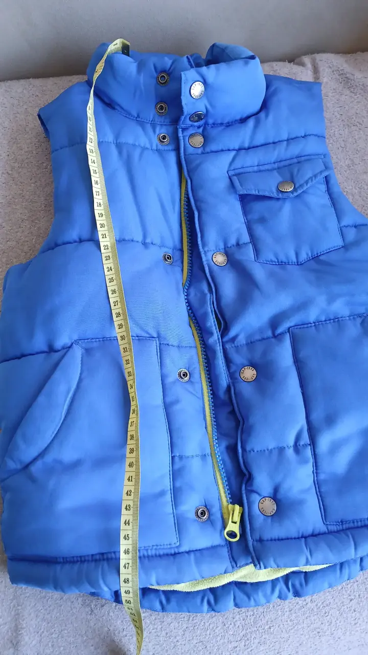 Chaleco azul acolchado GAP Kids - 1