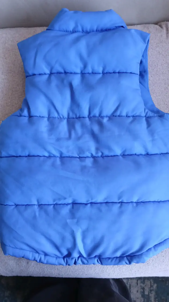 Chaleco azul acolchado GAP Kids - 3