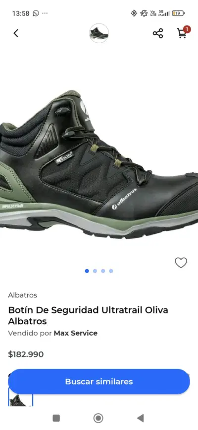 zapatos de seguridad sin uso - miniatura 2