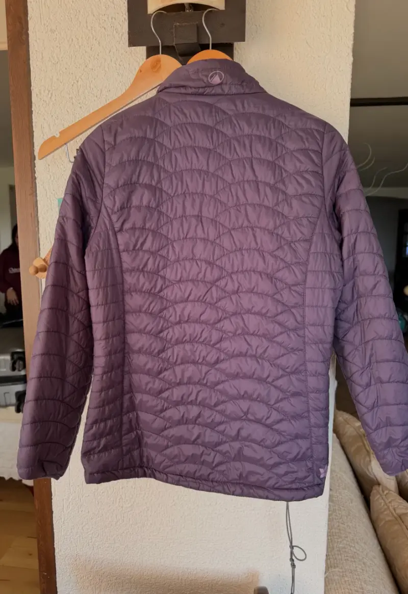 Chaqueta acolchada morada Lippi - 3