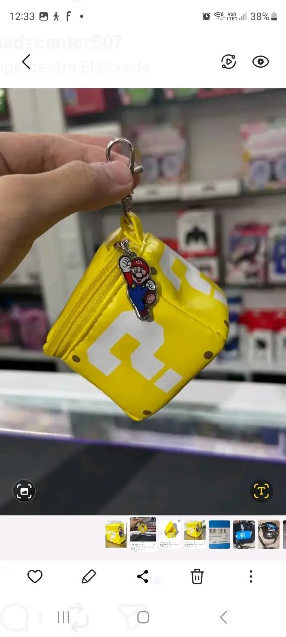 Monedero Cubo amarillo de Super Mario - 4