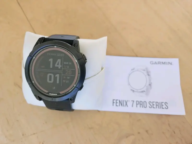 Reloj Fenix 7X  Pro negro - 2